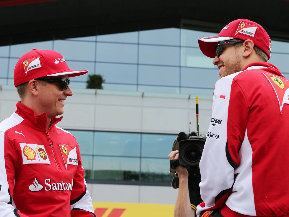 Sebastian Vettel, Kimi Räikkönen