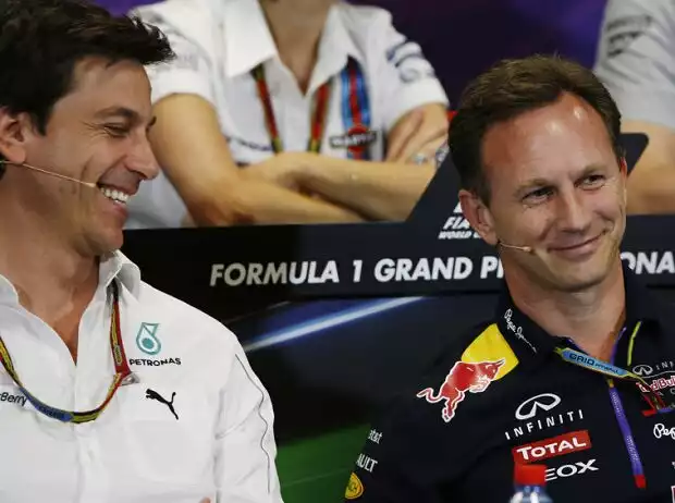 Toto Wolff, Christian Horner Titel-Bild zur News: Toto Wolff, Christian Horner