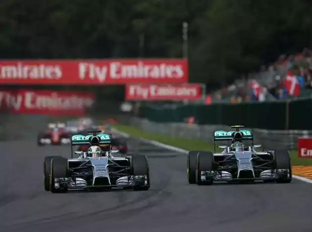 Lewis Hamilton, Nico Rosberg Titel-Bild zur News: Lewis Hamilton, Nico Rosberg