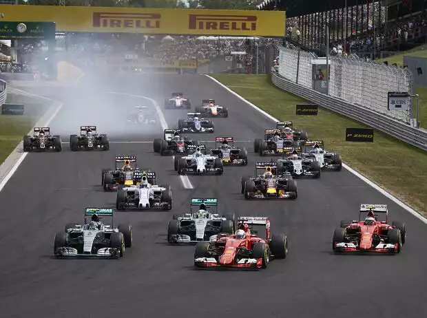Start zum Grand Prix von Ungarn 2015 Titel-Bild zur News: Start zum Grand Prix von Ungarn 2015