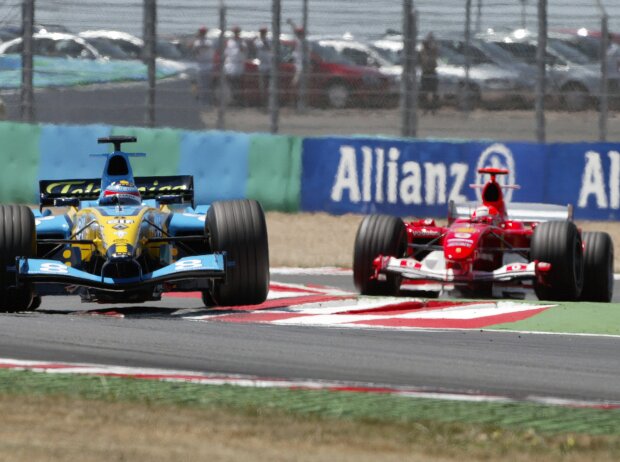 Fernando Alonso; Michael Schumacher Fernando Alonso; Michael Schumacher