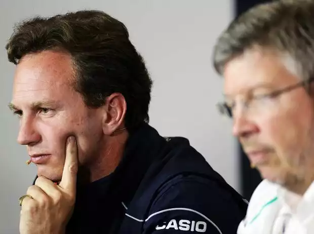 Titel-Bild zur News: Christian Horner, Ross Brawn