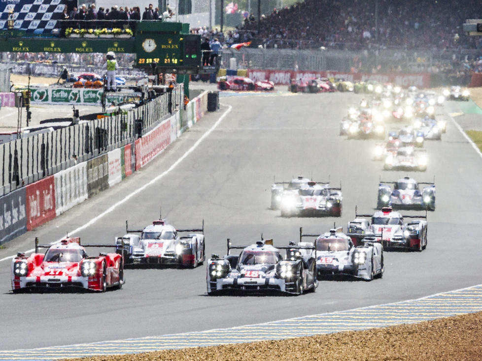 Start Le Mans 2015