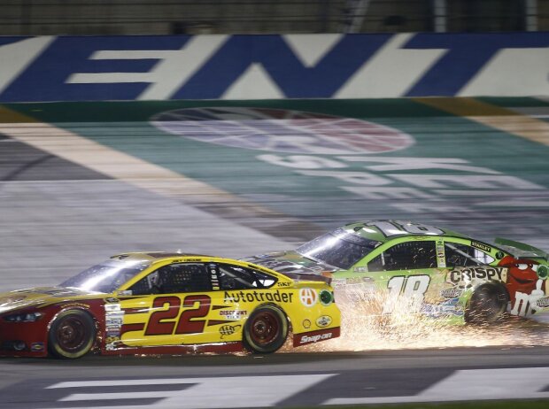 Joey Logano, Kyle Busch