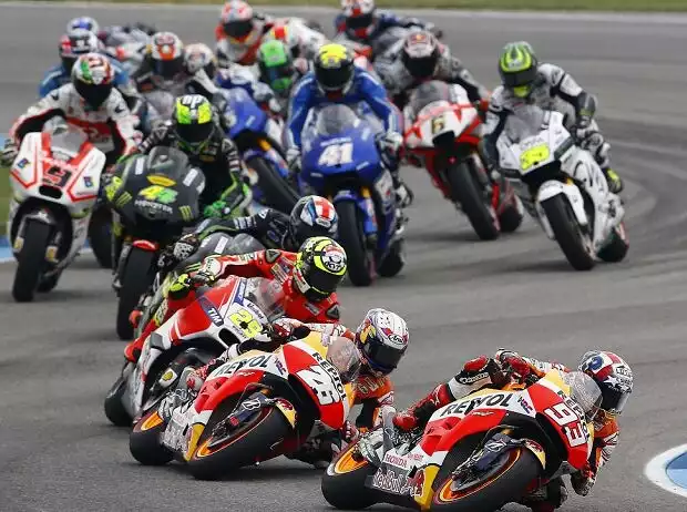 Marc Marquez, Daniel Pedrosa Titel-Bild zur News: Marc Marquez, Daniel Pedrosa