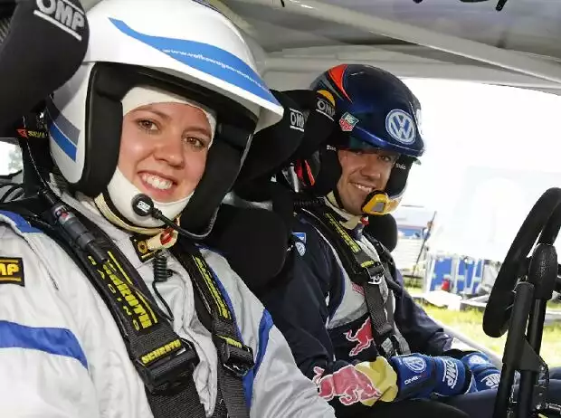 Sebastien Ogier und Viktoria Rebensburg Titel-Bild zur News: Sebastien Ogier und Viktoria Rebensburg