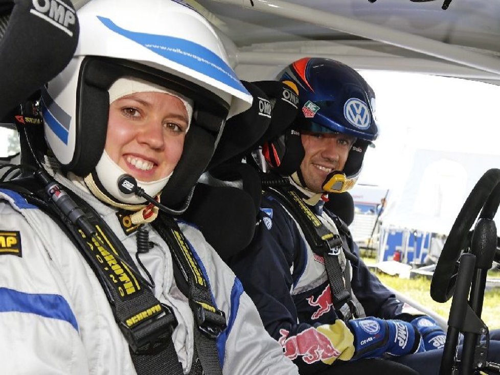 Sebastien Ogier und Viktoria Rebensburg