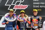 Enea Bastianini, Niccolo Antonelli und Brad Binder 