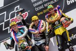 Esteve Rabat, Johann Zarco und Alex Rins 