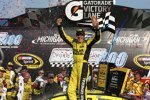 Kenseth (Gibbs) in der Victory Lane