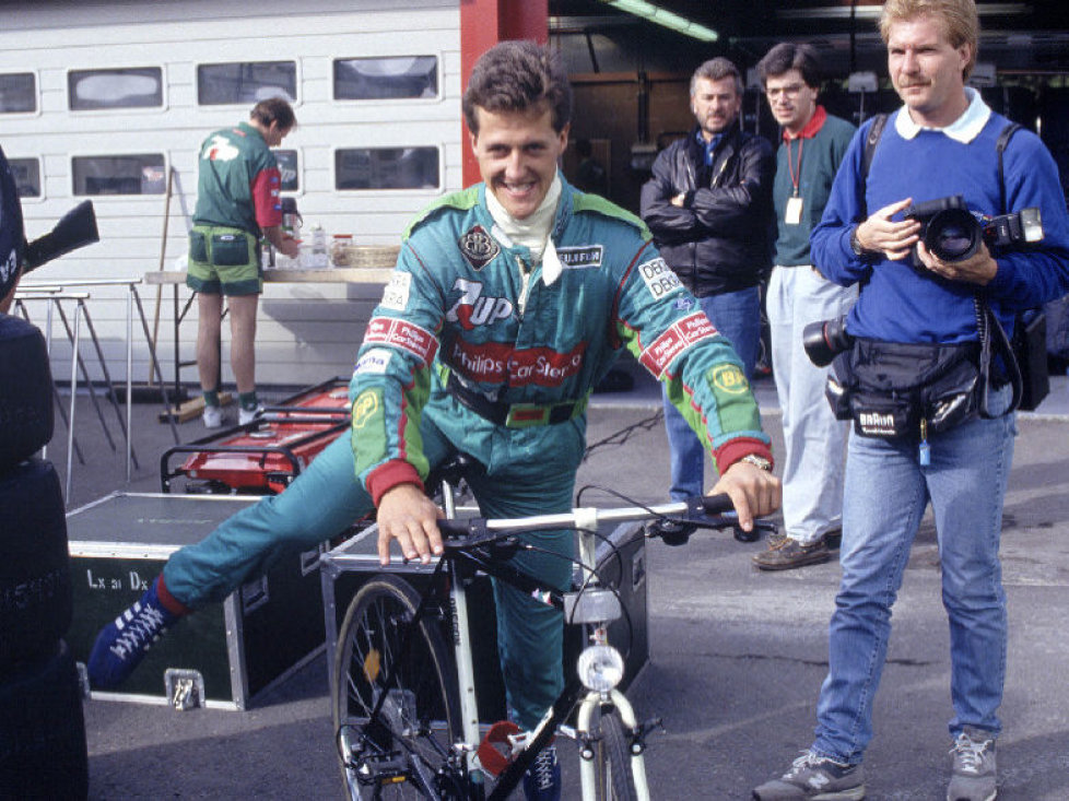 Michael Schumacher Spa 1991