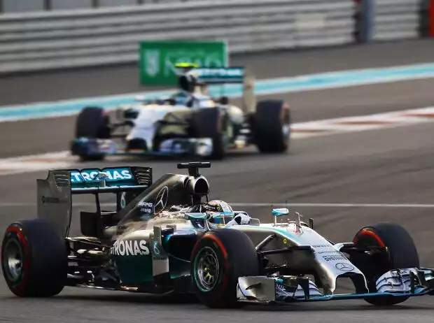 Lewis Hamilton, Nico Rosberg Titel-Bild zur News: Lewis Hamilton, Nico Rosberg