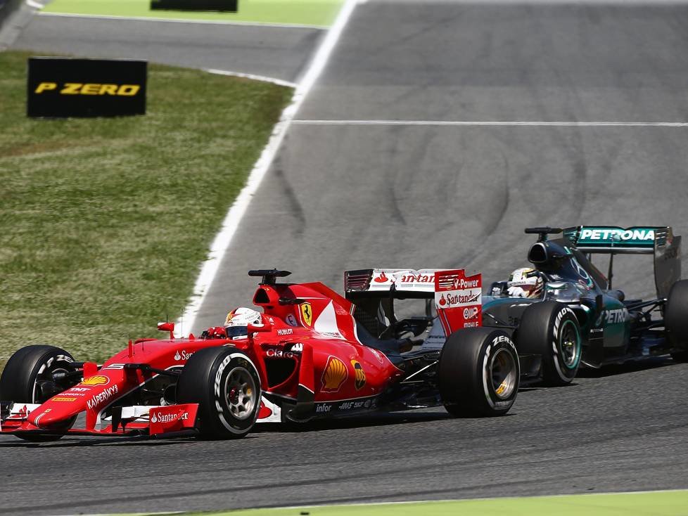 Sebastian Vettel, Lewis Hamilton