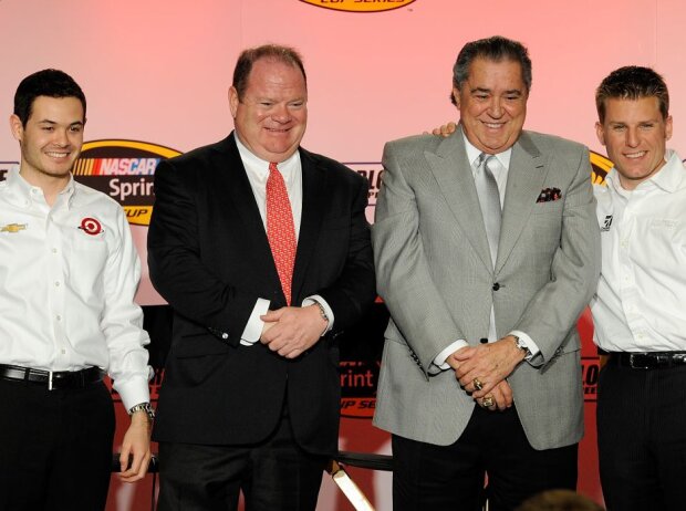 Kyle Larson, Chip Ganassi, Jamie McMurray