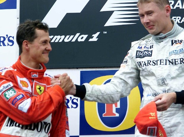 Michael Schumacher, Mika Häkkinen