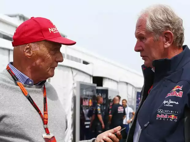 Niki Lauda, Helmut Marko Titel-Bild zur News: Niki Lauda, Helmut Marko