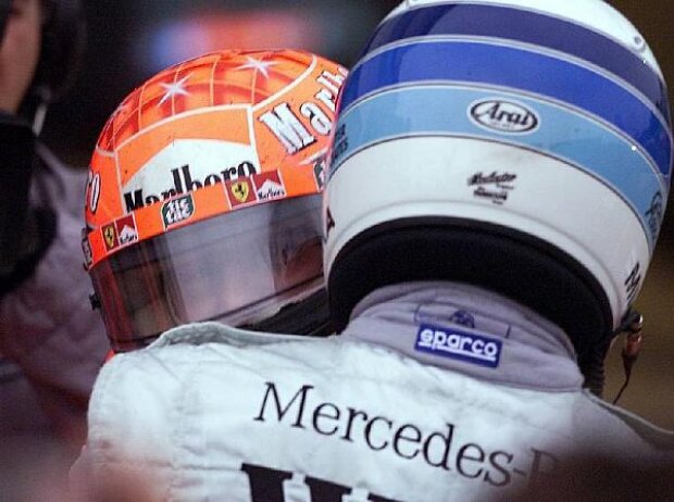 Titel-Bild zur News: Michael Schumacher, Mika Häkkinen