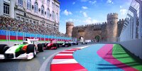 Tilke-Fotomontage: Grand Prix von Europa, Baku, Aserbaidschan