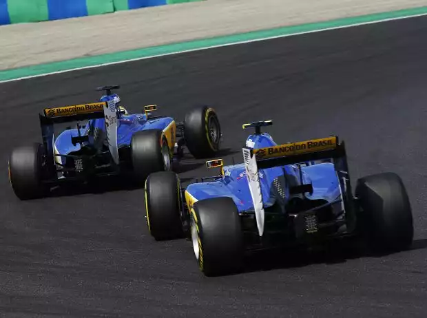Marcus Ericsson, Felipe Nasr Titel-Bild zur News: Marcus Ericsson, Felipe Nasr
