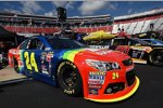 Jeff Gordon (Hendrick) fährt ein letztes Mal mit dem legendären Rainbow-Paint-Scheme