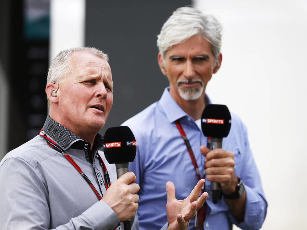 Johnny Herbert und Damon Hill