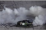 Xfinity: Kyle Busch (Gibbs) zelebriert seinen Sieg