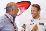 Ron Dennis und Jenson Button (McLaren) 