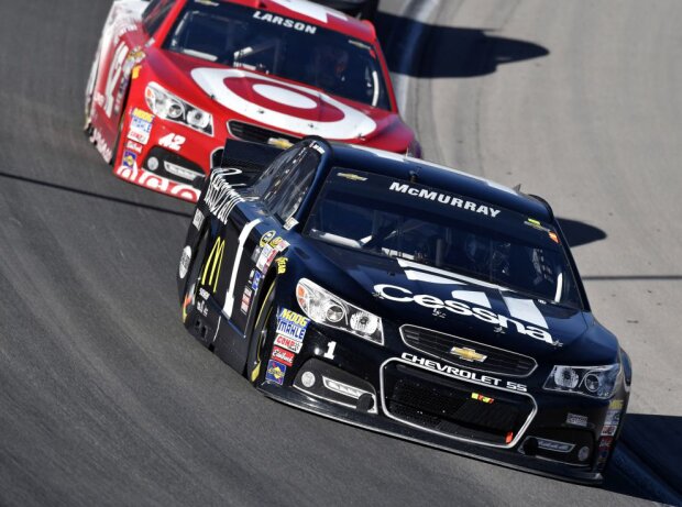 Jamie McMurray, Kyle Larson Jamie McMurray, Kyle Larson