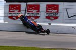 Crash von Charlie Kimball (Ganassi) im Qualifying