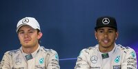 Bild zum Inhalt: Lewis Hamiltons zweiter Boxenstopp: Nur nicht Nico Rosberg!