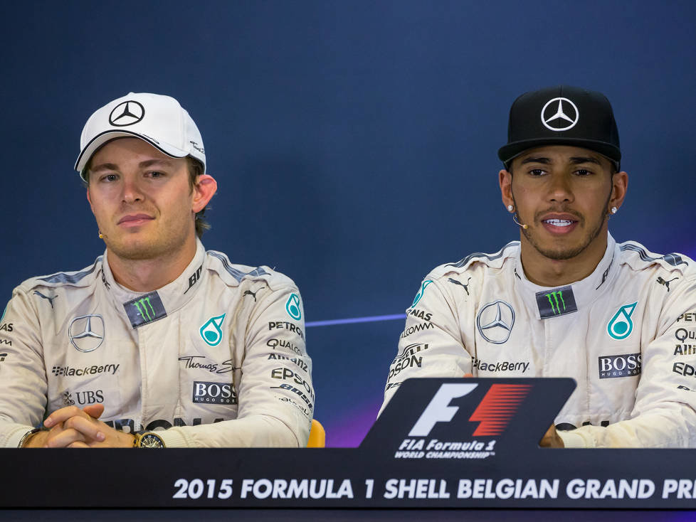 Nico Rosberg, Lewis Hamilton