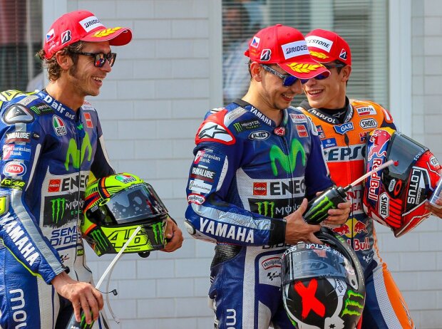 Valentino Rossi, Jorge Lorenzo, Marc Marquez