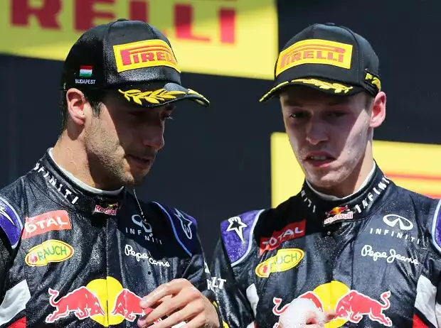 Titel-Bild zur News: Daniel Ricciardo, Daniil Kwjat