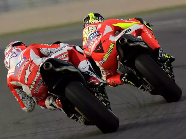Andrea Iannone, Andrea Dovizioso Titel-Bild zur News: Andrea Iannone, Andrea Dovizioso