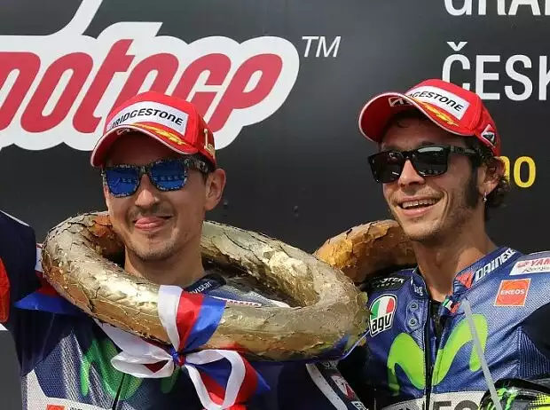 Jorge Lorenzo, Valentino Rossi Titel-Bild zur News: Jorge Lorenzo, Valentino Rossi