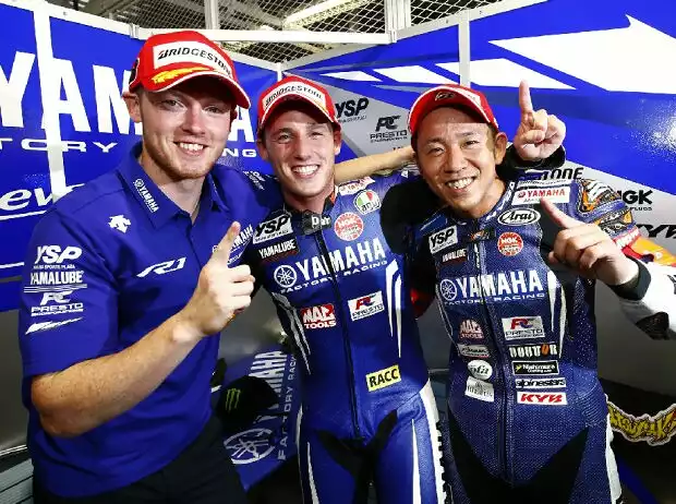 Bradley Smith, Pol Espargaro, Katsuyuki Nakasuga Titel-Bild zur News: Bradley Smith, Pol Espargaro, Katsuyuki Nakasuga