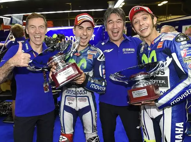 Jorge Lorenzo, Valentino Rossi Titel-Bild zur News: Jorge Lorenzo, Valentino Rossi