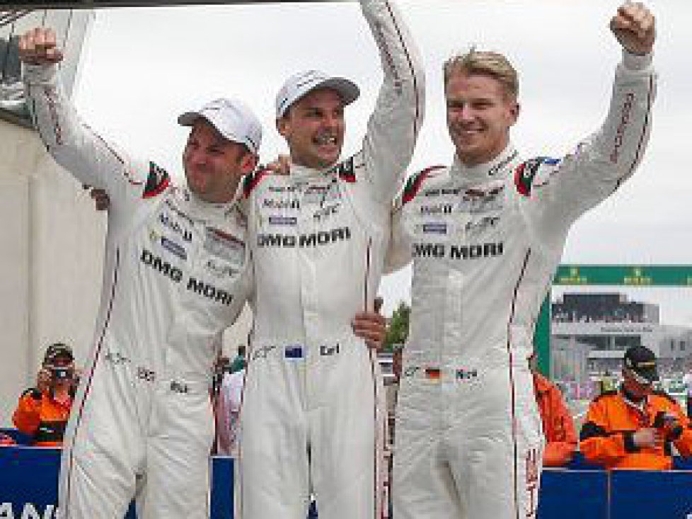 Earl Bamber, Nick Tandy, Nico Hülkenberg