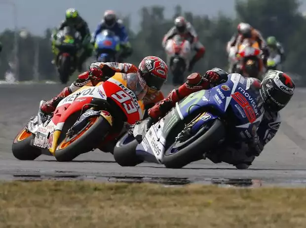 Marc Marquez und Jorge Lorenzo Titel-Bild zur News: Marc Marquez und Jorge Lorenzo
