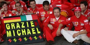 Formel-1-Live-Ticker: Wie wichtig Schumacher für Ferrari war