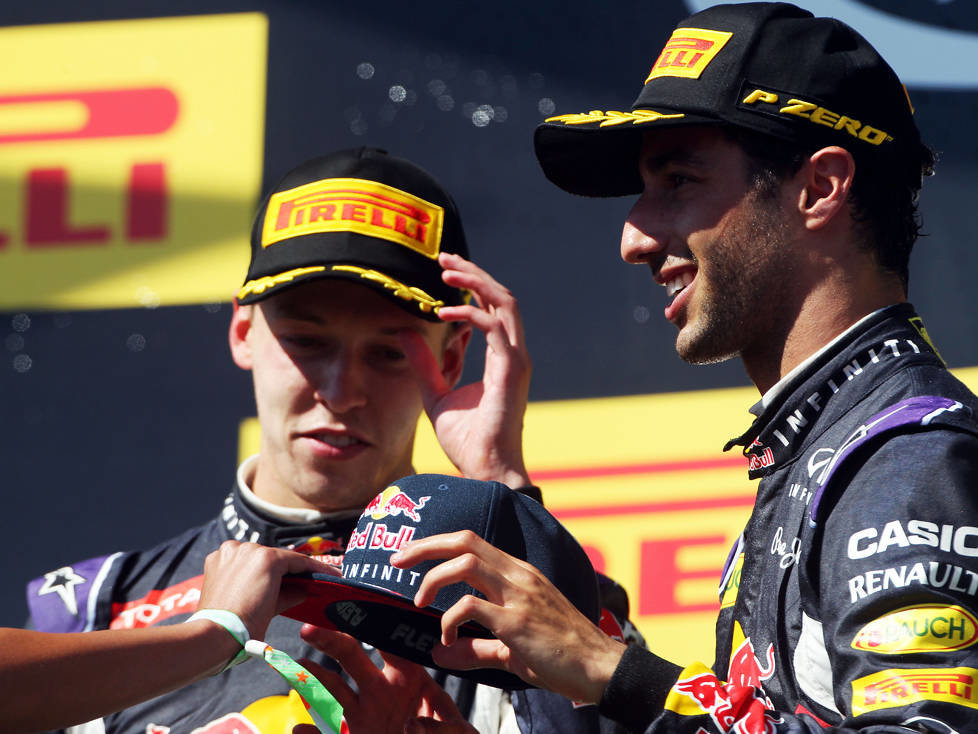 Daniil Kwjat, Daniel Ricciardo