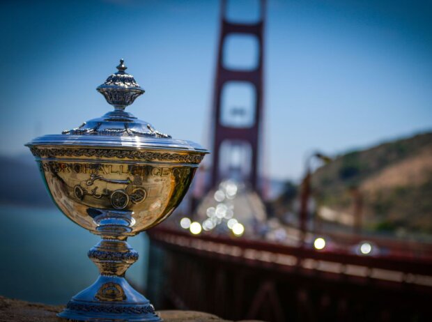 Der Astor-Cup, die Trophäe für den IndyCar-Champion