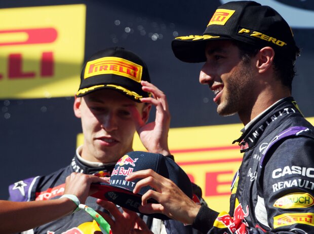 Daniil Kwjat, Daniel Ricciardo