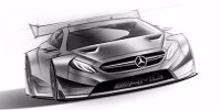 Bild zum Inhalt: Mercedes veröffentlicht Skizzen des 2016er-Modells