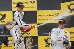 Pascal Wehrlein (HWA-Mercedes) und Bruno Spengler (MTEK-BMW) 