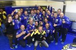 Valentino Rossi und seine Yamaha-Crew
