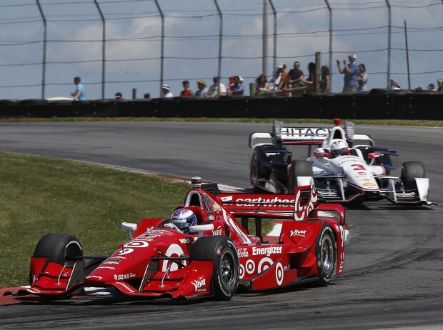 Helio Castroneves, Scott Dixon Helio Castroneves, Scott Dixon