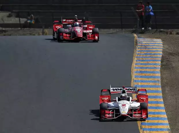 Juan Pablo Montoya, Scott Dixon Titel-Bild zur News: Juan Pablo Montoya, Scott Dixon