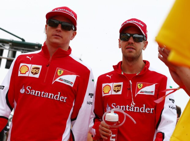 Sebastian Vettel, Kimi Räikkönen Sebastian Vettel, Kimi Räikkönen