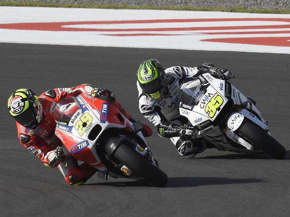 Andrea Iannone, Cal Crutchlow